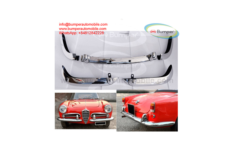 Alfa Romeo Giulietta Spider S2 S3 (1955-1962)bumper