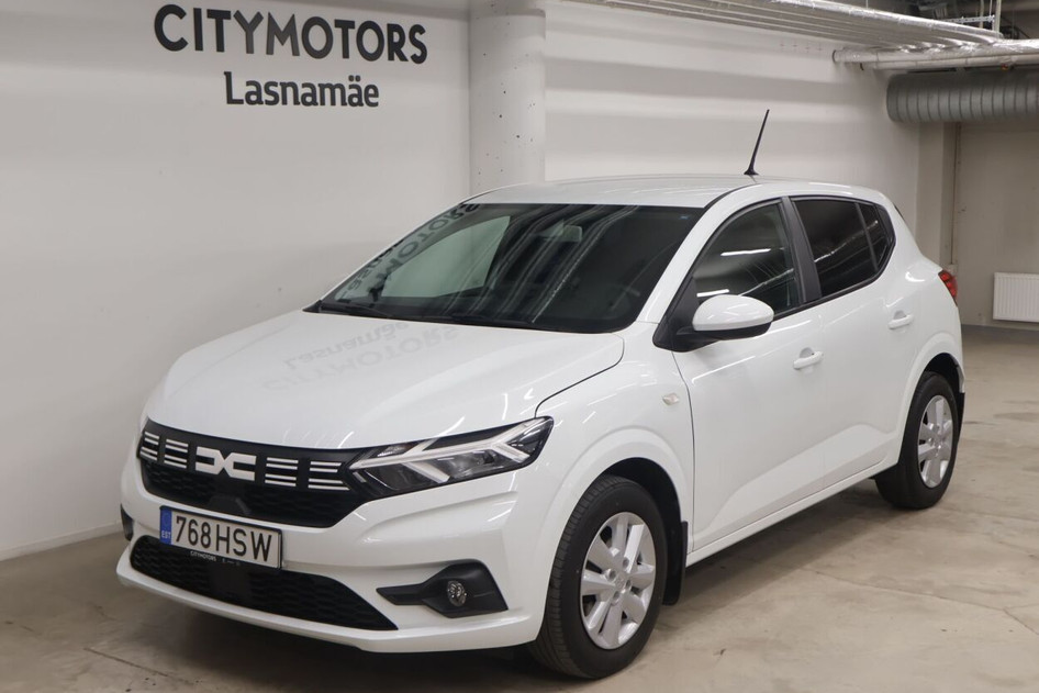 Dacia Sandero, 2023, 1.0, 67 kW, bensiin+lpg, manuaal, esivedu