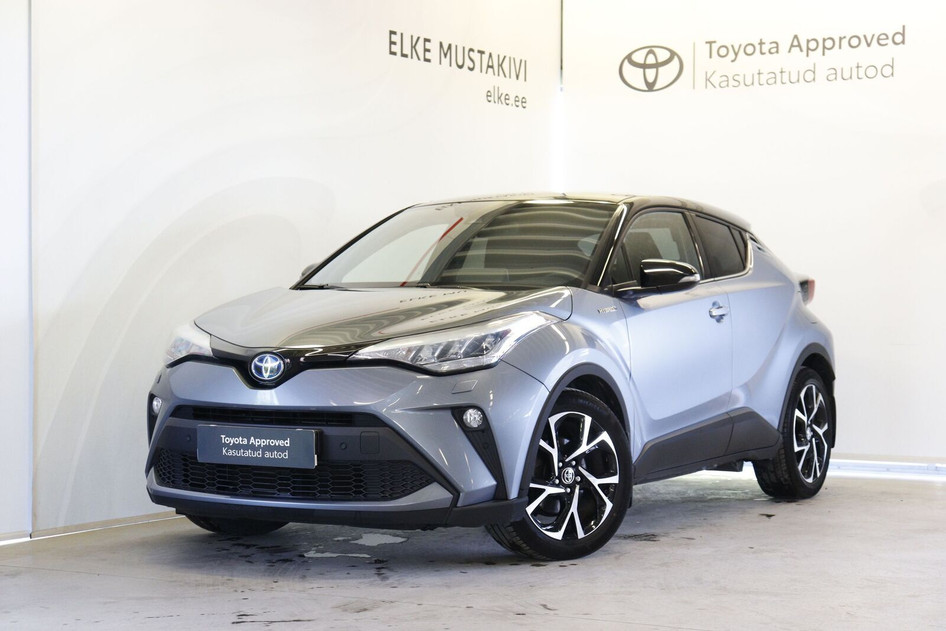 Toyota C-HR, 2021, 1.8, 72 kW, hübriid (bensiin/elekter), automaat, esivedu