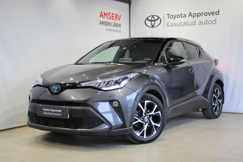 Toyota C-HR, 2022, 1.8, 72 kW, hübriid (bensiin/elekter), automaat, esivedu