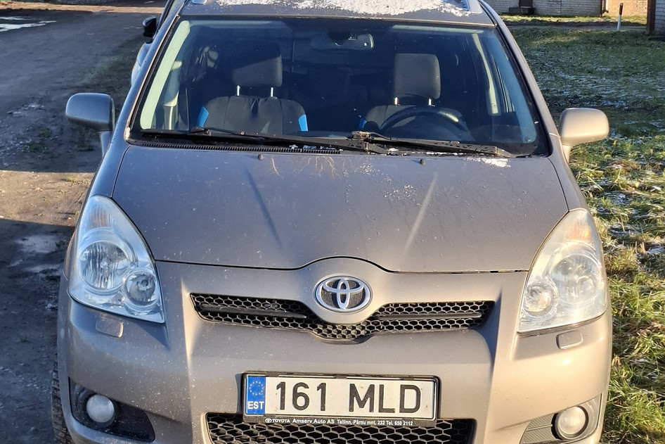 Toyota Corolla Verso, 2008, 1.8, 95 kW, petrol, manual, front-wheel drive