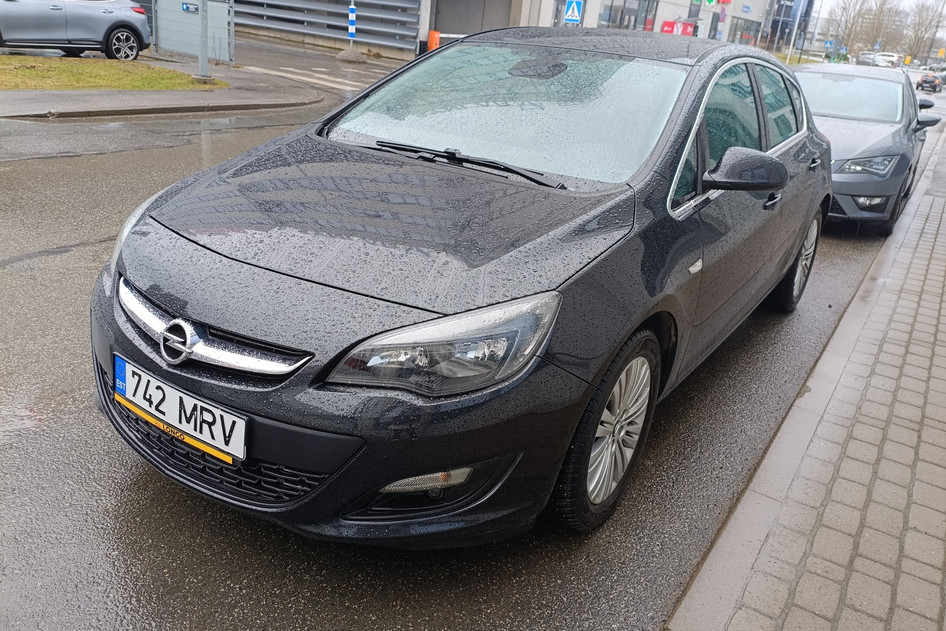 Opel Astra, 2014, 1.4, 88 kW, бензин, механическая, передний привод