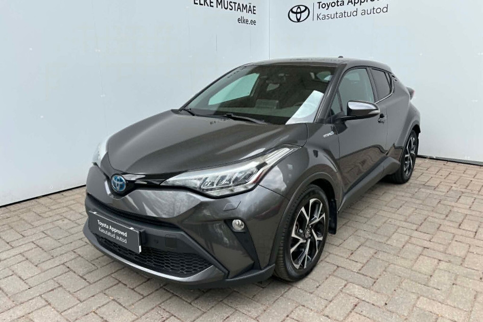 Toyota C-HR, 2021, 1.8, 72 kW, hübriid (bensiin/elekter), automaat, esivedu
