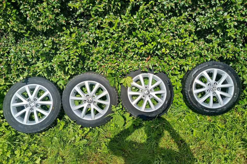 Kasutatud valuvelg+lamellrehv 205/55R16, Volkswagen