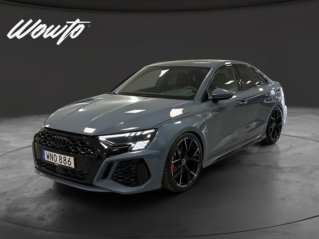 Audi RS 3 Sedan 400HK /RS-Design+ /HuD /Sportavgas /Se Spec 294kW