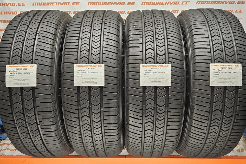 Подержанный летняя шина 215/65R16 Westlake Loadforce 326+ 106/104 T 2725