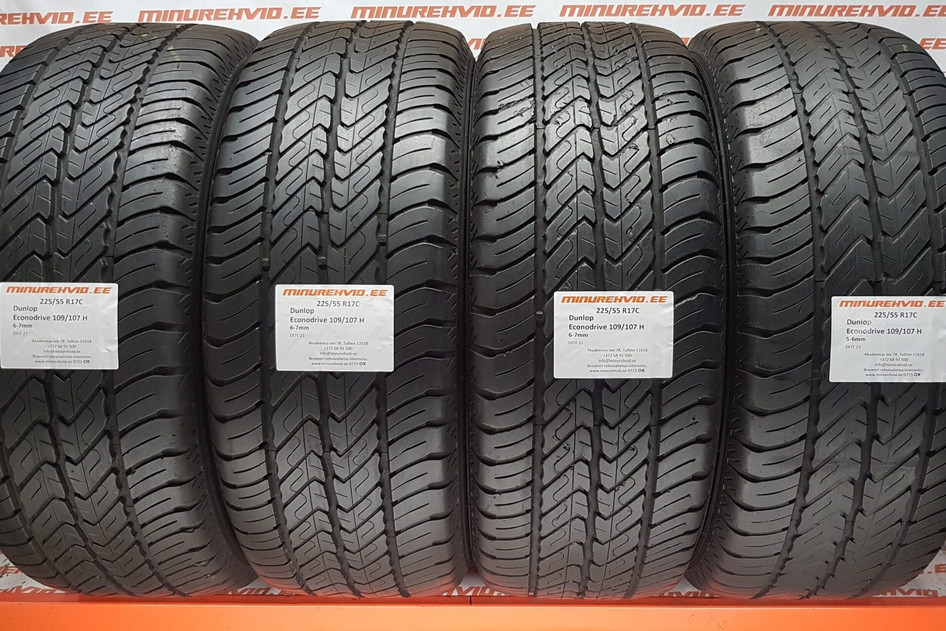 Kasutatud suverehv 225/55R17 Dunlop Econodrive 109/107 H