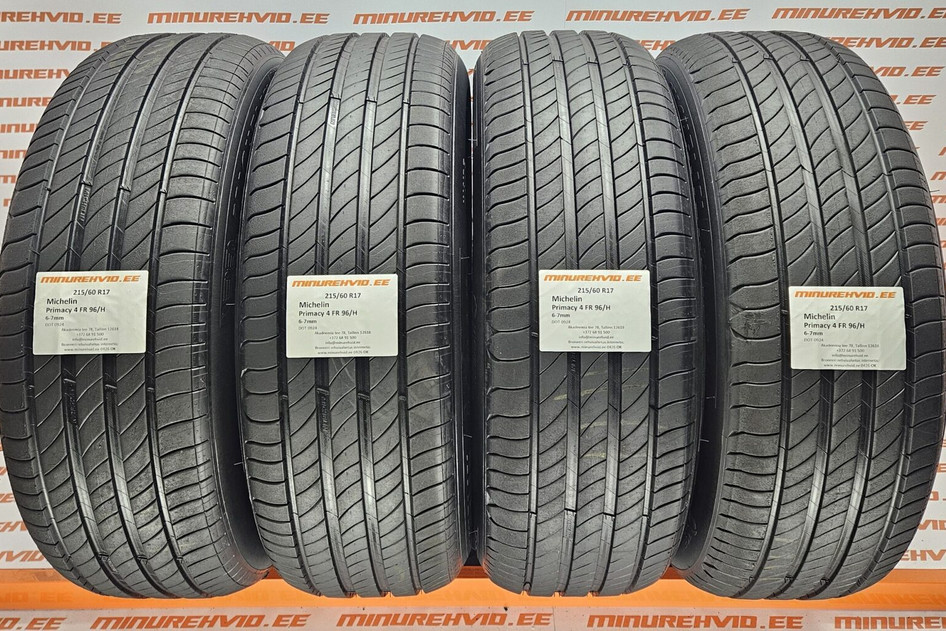 Kasutatud suverehv 215/60R17 Michelin Primacy 4 FR 96/H