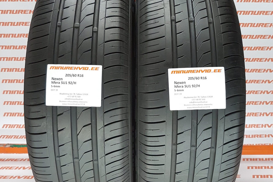 Used summer tire 205/60R16 Nexen Nfera SU1 92/H
