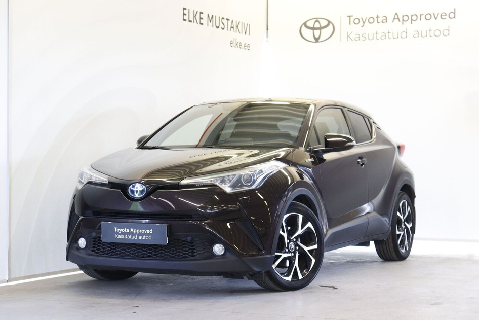 Toyota C-HR, 2019, 1.8, 72 kW, hübriid (bensiin/elekter), automaat, esivedu