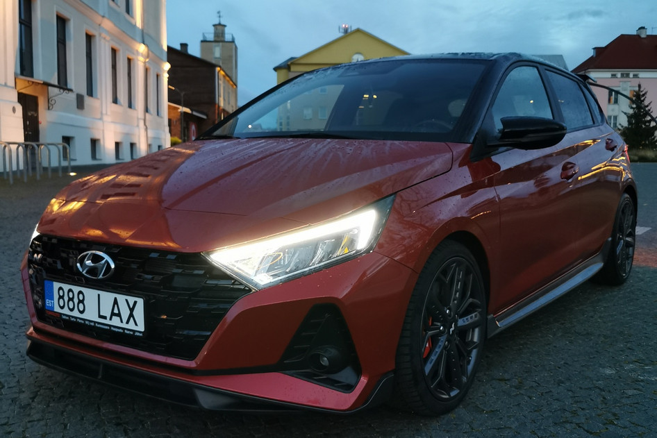 Hyundai I 20 N, 2021, 1.6, 150 kW, benzinas, mechaninė, priekiniai varomieji ratai