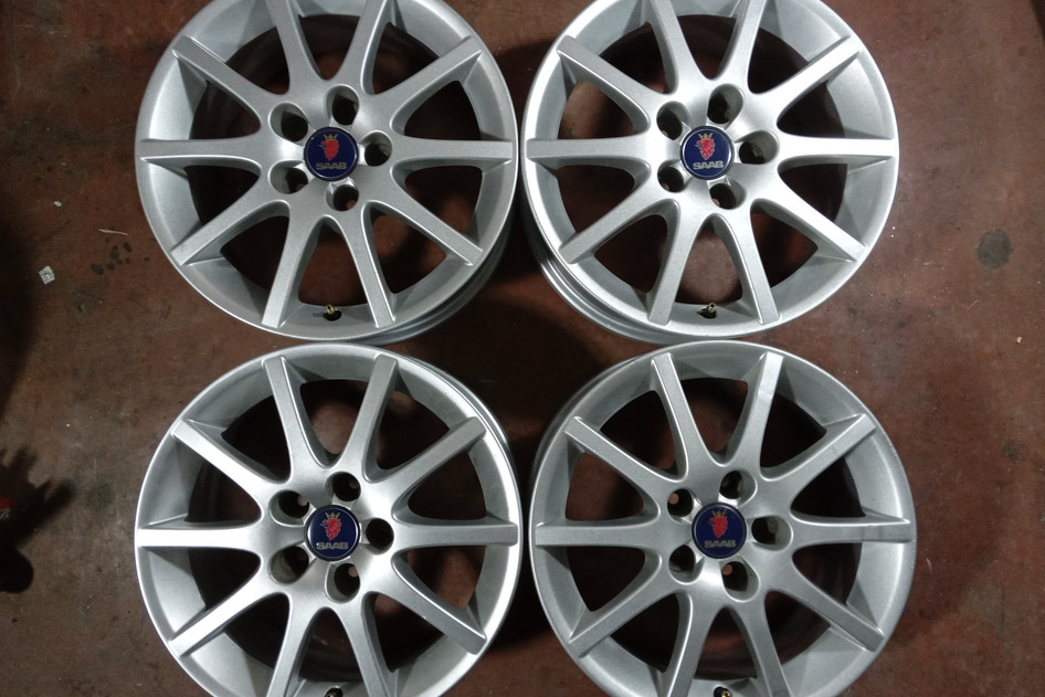 Подержанный легкосплавный диск<br>Saab  6.5 x 16 ET41 5 x 110 65