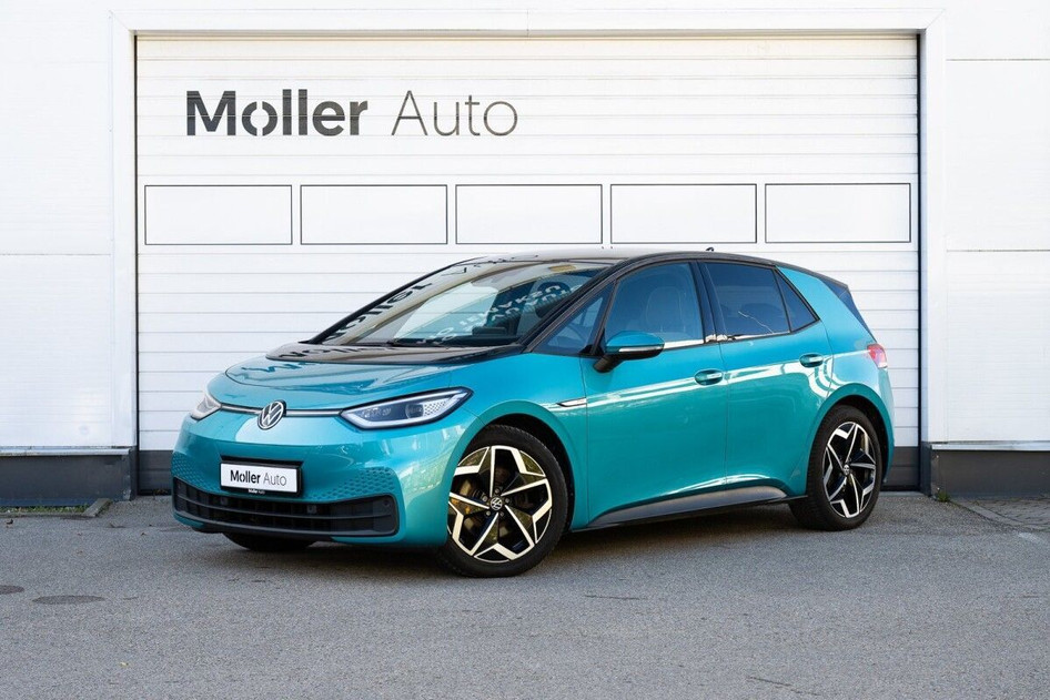 Volkswagen ID.3, 2021, 150 kW, elekter, automaat, tagavedu
