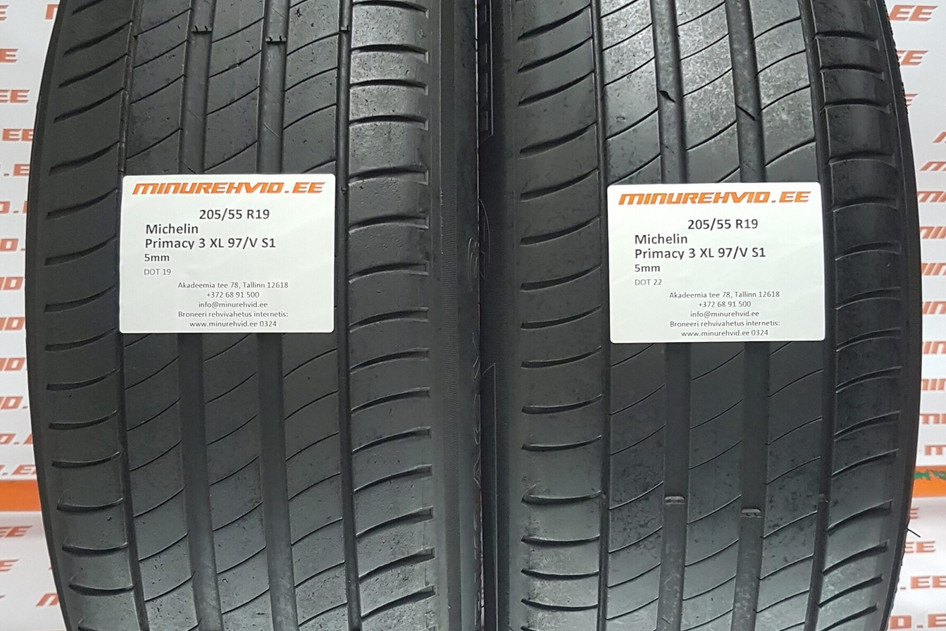 Kasutatud suverehv 205/55R19 Michelin Primacy 3 XL 97/V