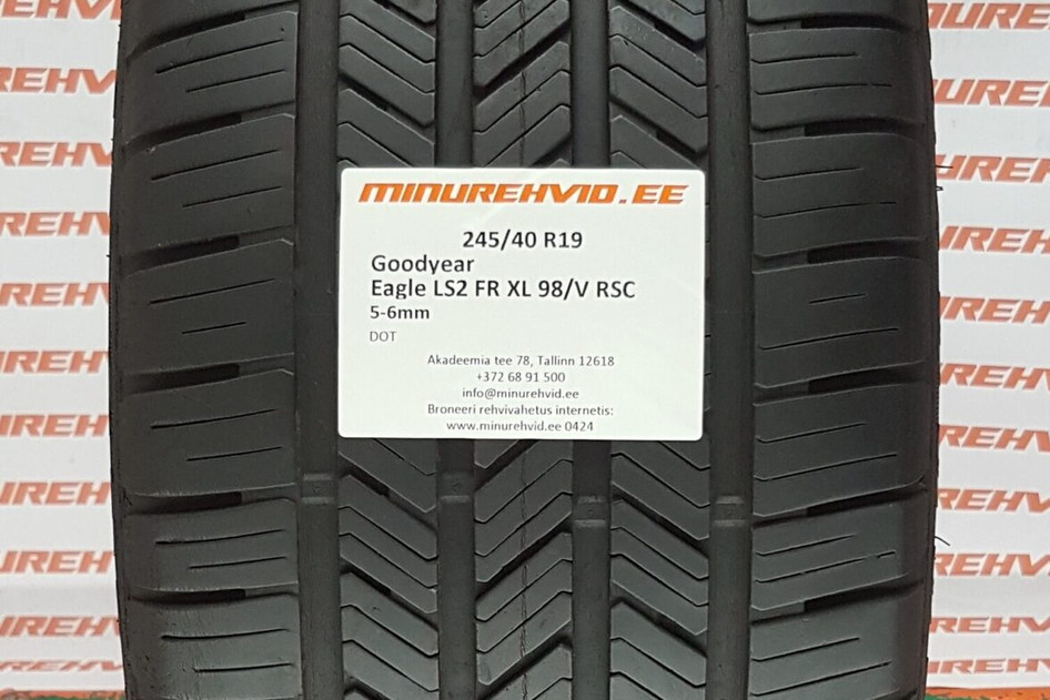Kasutatud suverehv 245/40R19 GoodYear Eagle LS2 FR XL 98/V RSC