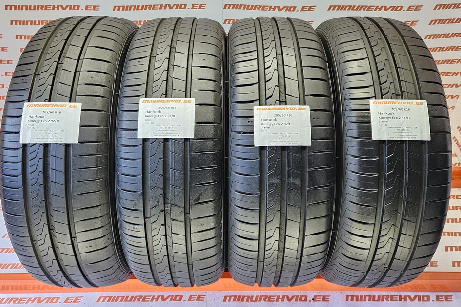 Kasutatud suverehv 205/60R16 Hankook Kinergy Eco 2 92/H 1423
