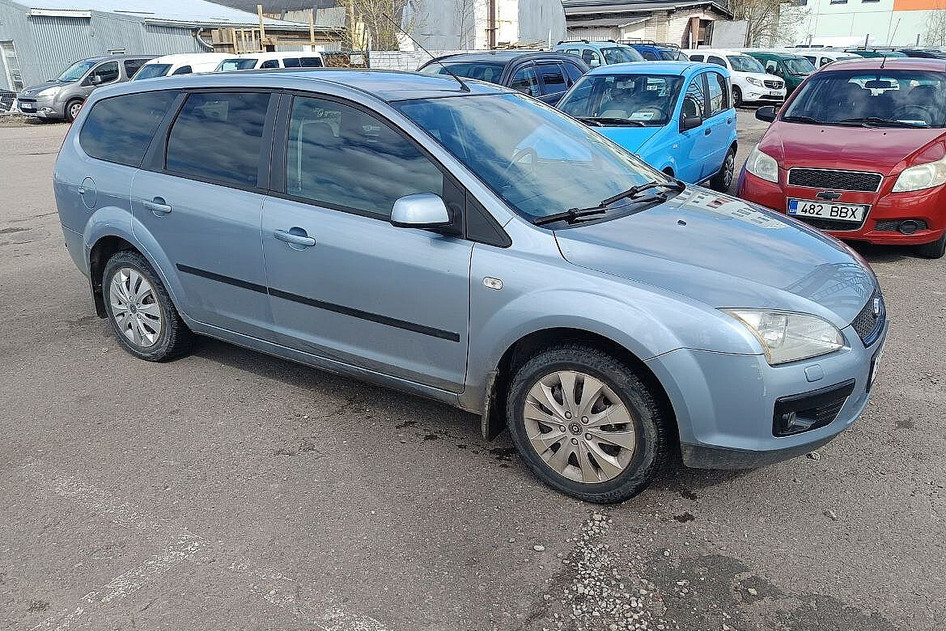 Ford Focus, 2007, 1.6, 74 kW, bensiin, manuaal, esivedu