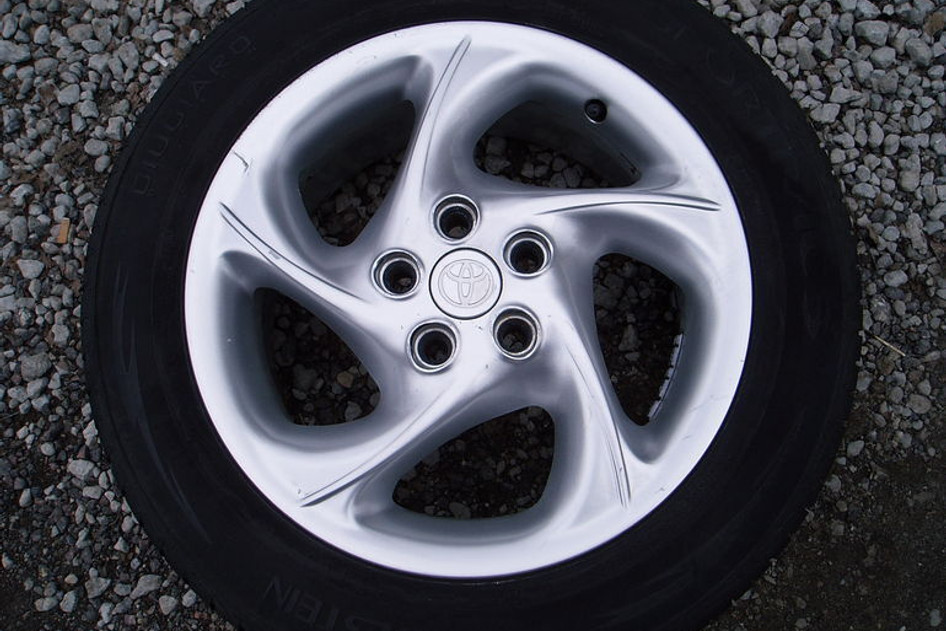 Used steel wheel+summer tire 205/55R15,