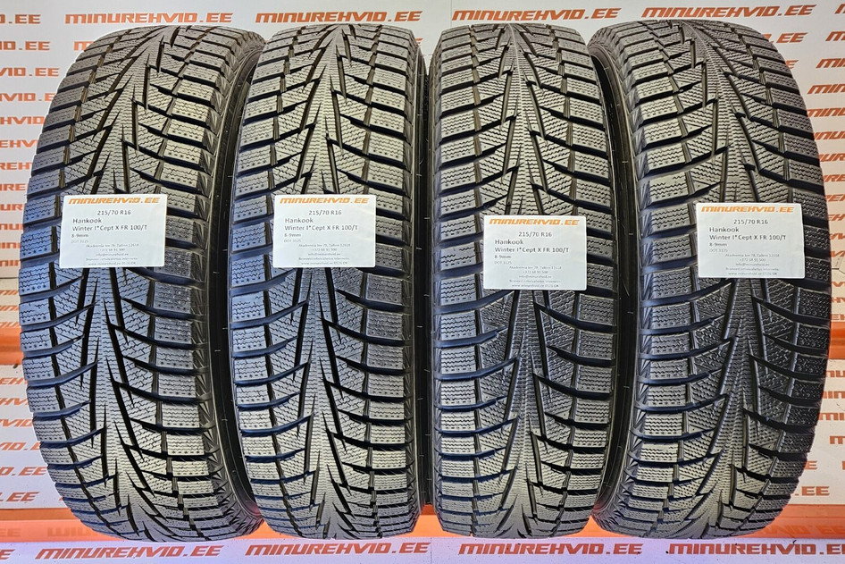 Kasutatud lamellrehv 215/70R16 Hankook Winter I*Cept X FR 100/T
