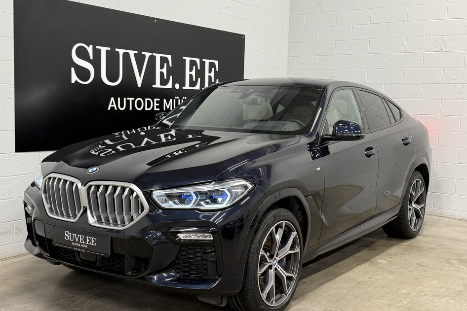 BMW X6, 2022, 3.0, 195 kW, diesel, automatic, four-wheel drive