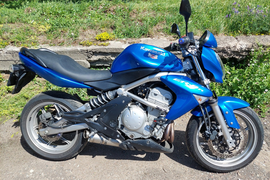 Kawasaki ER-6N, 2009, 0.6, 25 kW, petrol, manual, rear-wheel drive