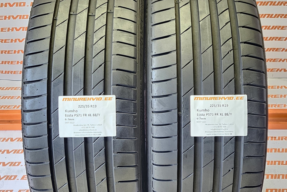Kasutatud suverehv 225/35R19 Kumho Ecsta PS71 FR XL 88/Y
