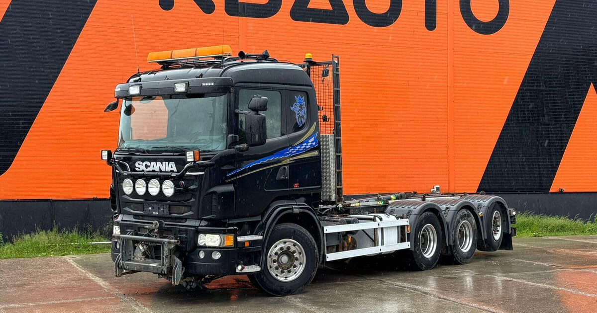 Scania R 2012 Müüa kasutatud sõiduk Scania R JOAB L 24 ton / L=5750 mm, 2012, 766