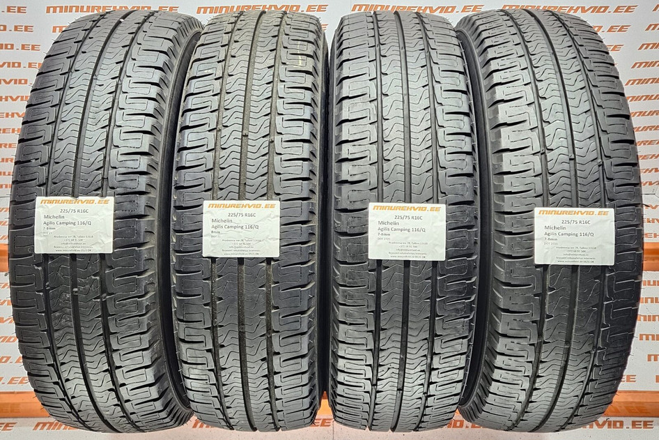 Kasutatud suverehv 225/75R16 Michelin Agilis Camping 116/Q 21 2x2721