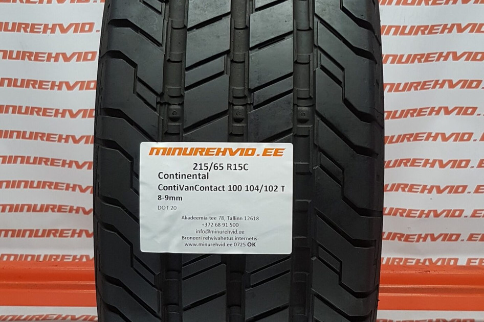 Kasutatud suverehv 215/65R15 Continental ContiVanContact 100 104/102 T