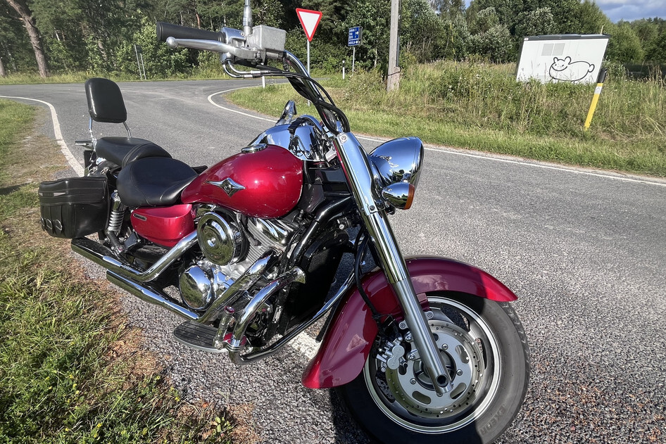 Kawasaki VN 1600 CLASSIC, 2003, 1.6, 49 kW, бензин, механическая, задний привод