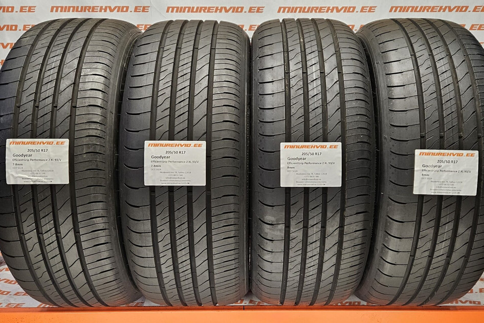 Used summer tire 205/50R17 GoodYear EfficientGrip Performance 2 XL 93/V 5024