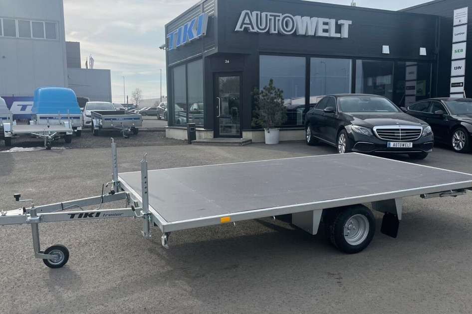 Tiki Treiler Platvormhaagis 3x2.08 tünnisauna haagis