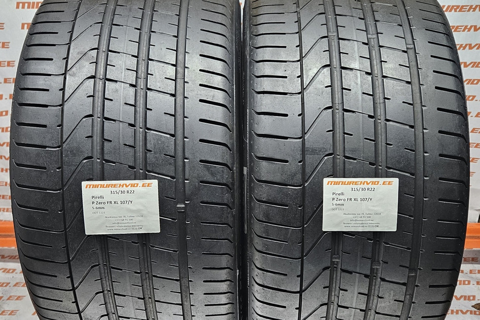 Подержанный летняя шина 315/30R22 Pirelli P Zero FR XL 107/Y