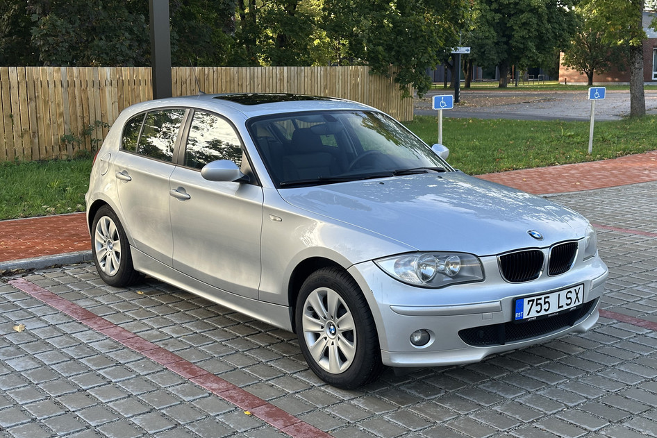 BMW 116, 2007, 1.6, 85 kW, бензин, механическая, задний привод