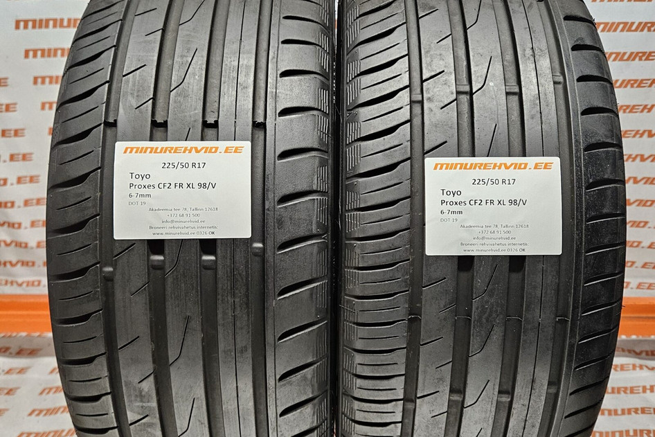 Kasutatud suverehv 225/50R17 TOYO Proxes CF2 FR XL 98/V