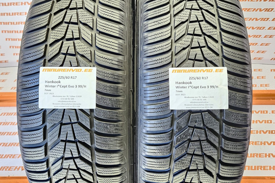 Kasutatud lamellrehv 225/60R17 Hankook Winter I*Cept Evo 3 99/H