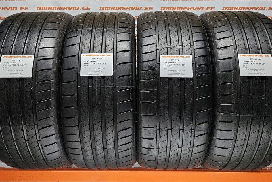 Kasutatud suverehv 235/35R19 Bridgestone Potenza S005 FR XL 91Y 1