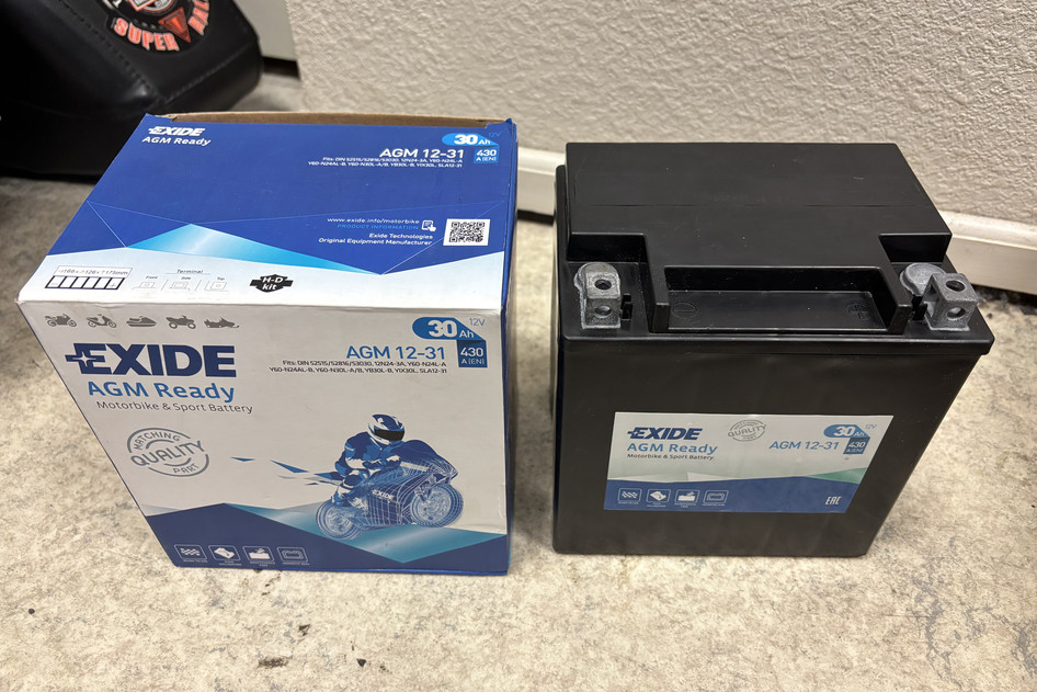 AKU EXIDE AGM READY FOR HARLEY-DAVIDSON