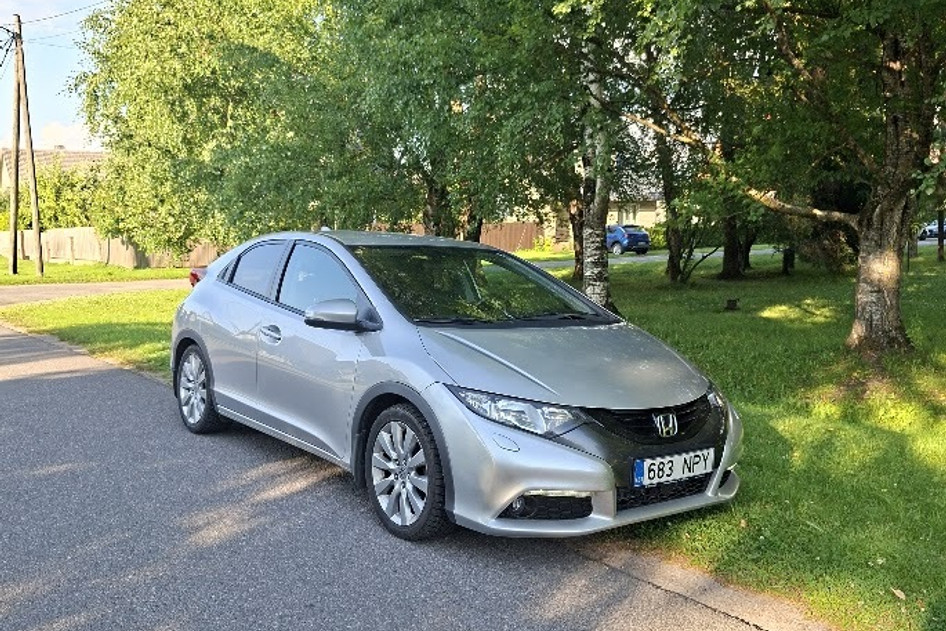 Honda Civic, 2012, 1.8, 104 kW, bensiin, manuaal, esivedu