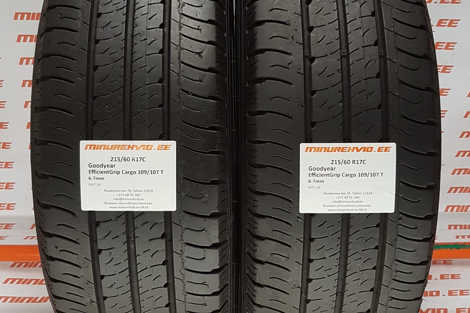 Kasutatud suverehv 215/60R17 GoodYear EfficientGrip Cargo 109/107 T