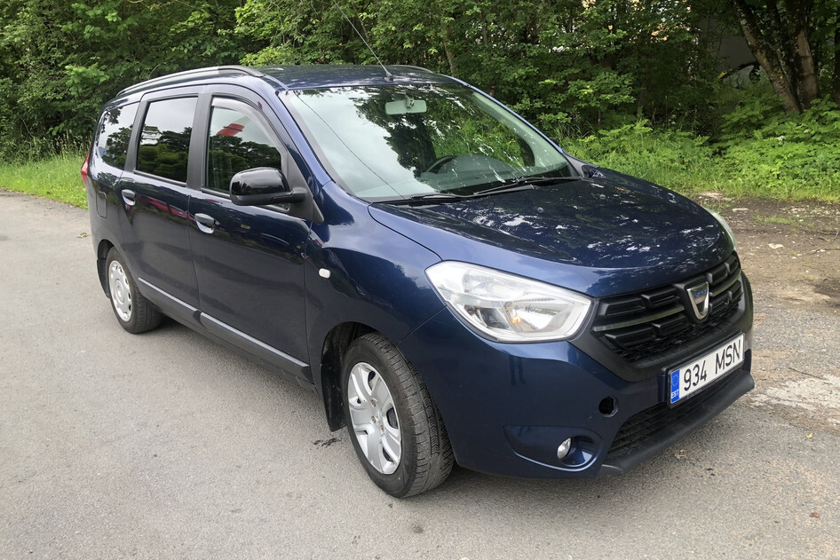 Dacia Lodgy, 2019, 1.6, 80 kW, bensiin+lpg, manuaal, esivedu