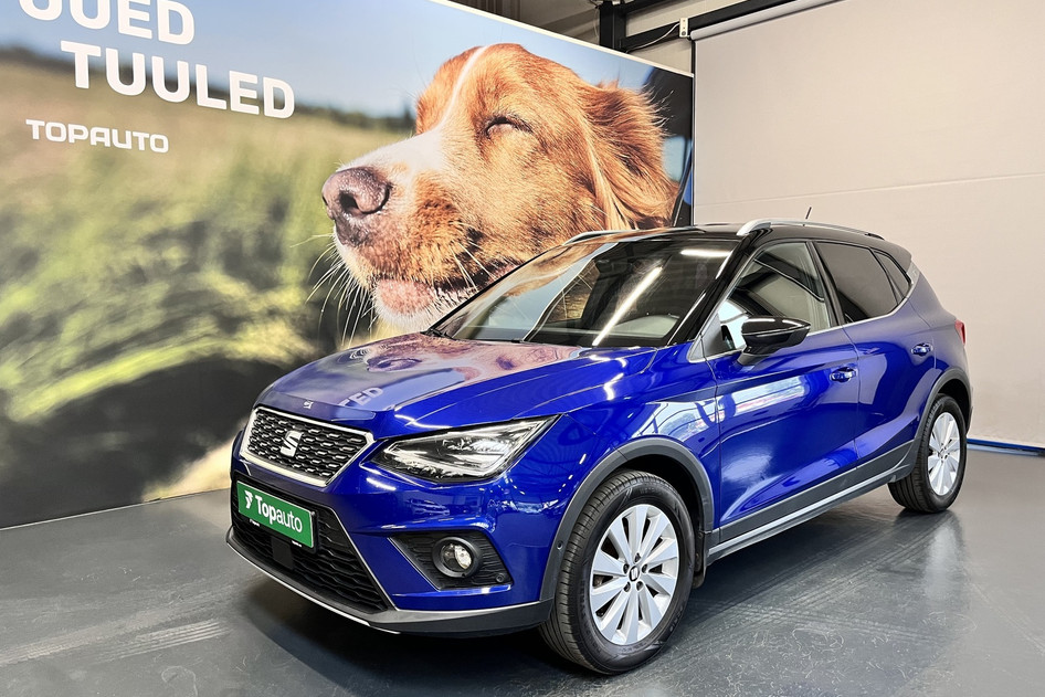 SEAT Arona, 2018, 1.0, 85 kW, benzinas, mechaninė, priekiniai varomieji ratai