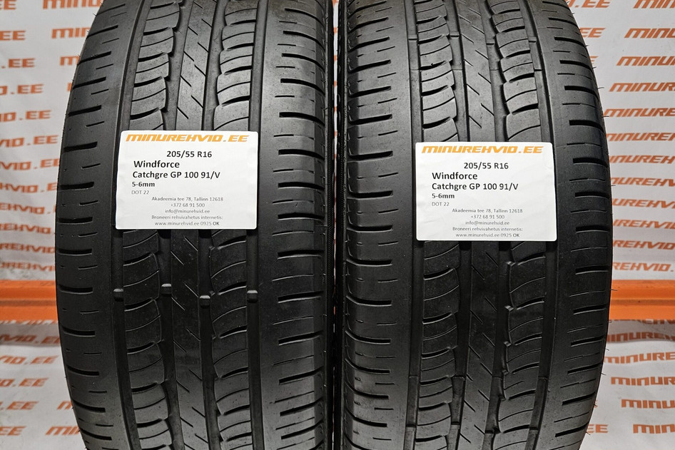 Used summer tire 205/55R16 Catchgre GP 100 91/V