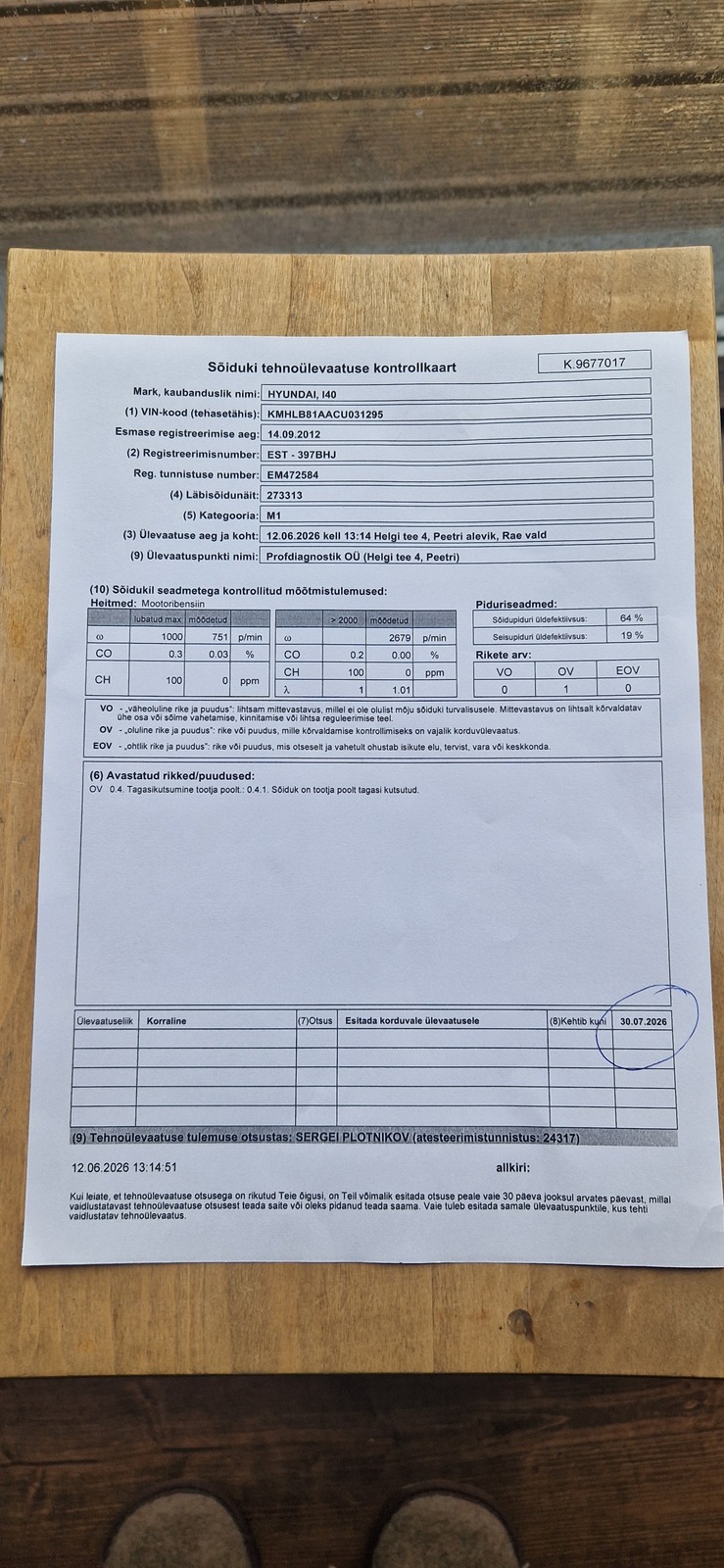 Hyundai i40 1.6 99kW 2012, photo 8/8