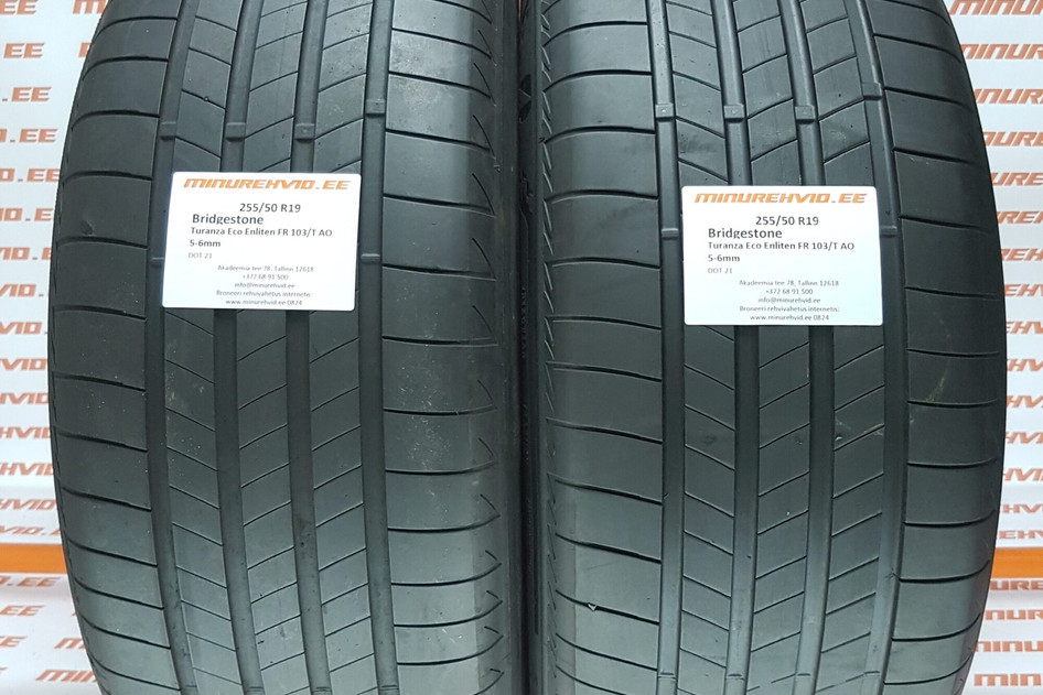 Kasutatud suverehv 255/50R19 Bridgestone Turanza Eco FR 103/T Enliten B-Seal