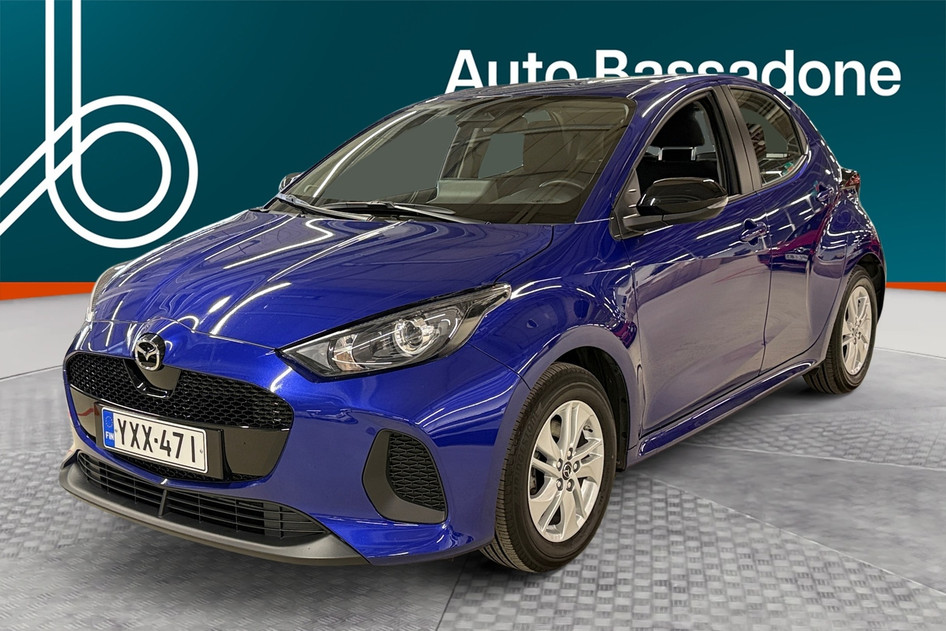 Mazda2 Hybrid, 2024, 1.5, 85 kW, hübriid (bensiin/elekter), automaat, esivedu