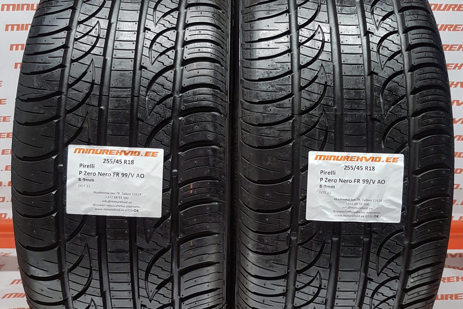 Kasutatud suverehv 255/45R18 Pirelli P Zero Nero FR 99/V AO