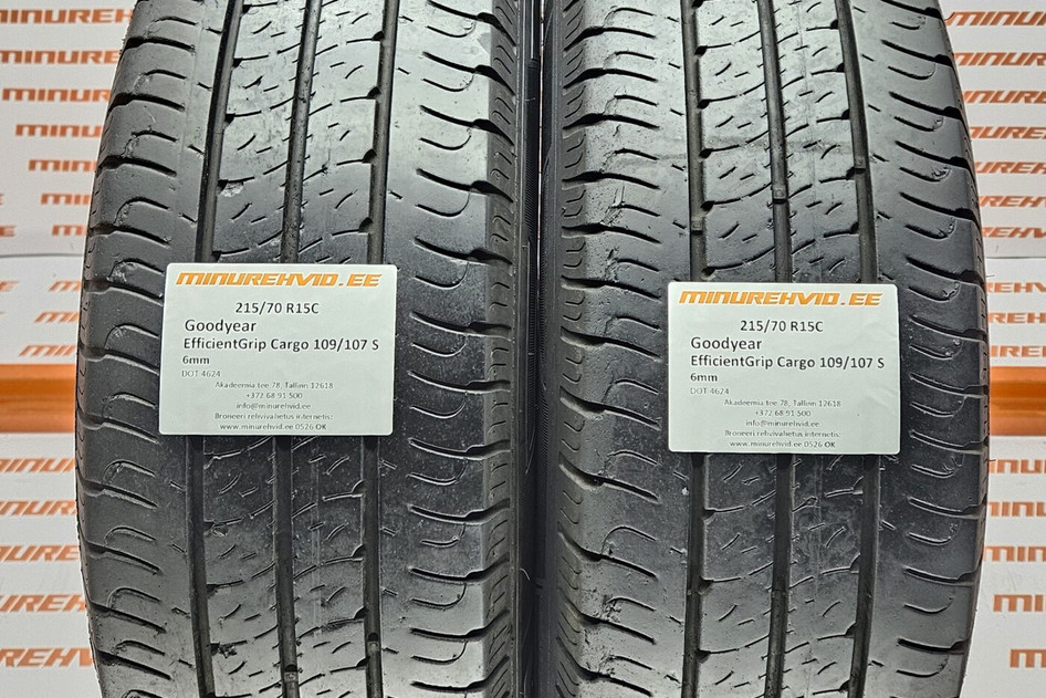 Kasutatud suverehv 215/70R15 GoodYear EfficientGrip Cargo 109/107 S