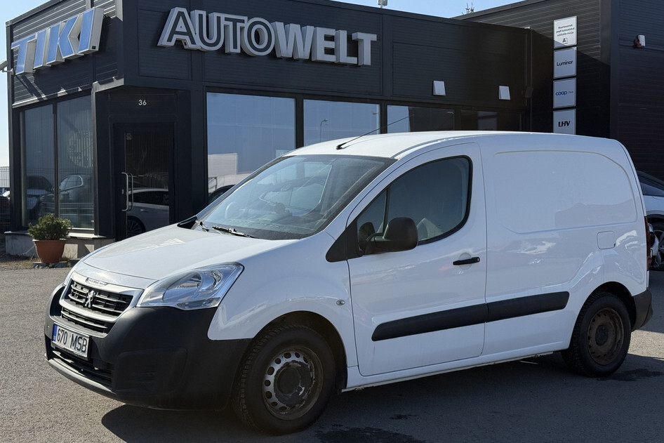 Peugeot Partner, 2018, 1.6, 73 kW, diisel, manuaal, esivedu