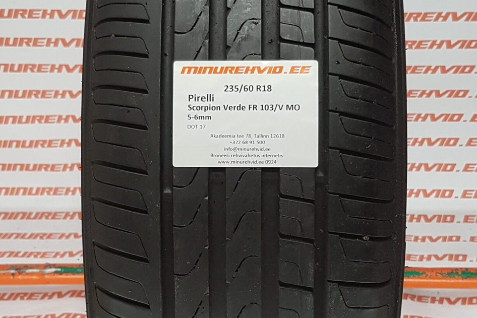 Kasutatud suverehv 235/60R18 Pirelli Scorpion Verde FR 103/V MO